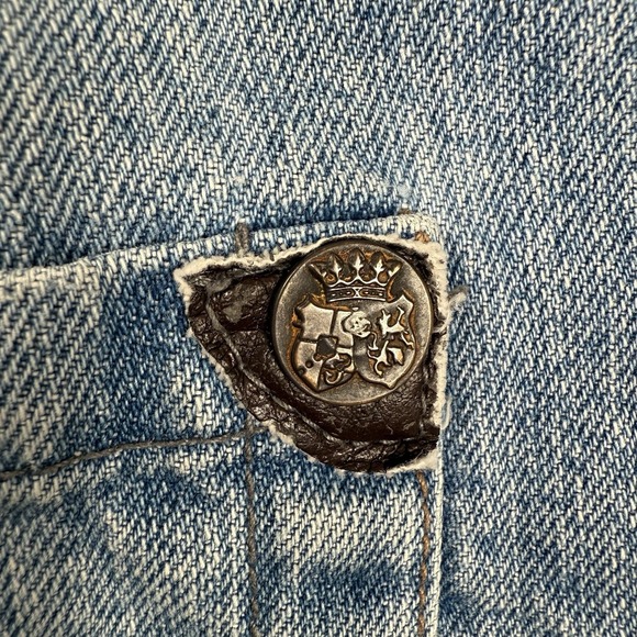 Paco Jeans Denim Company Men's 38x32 Blue‎ Straight Fit Jeans Cotton Y2K Retro - Picture 3 of 14